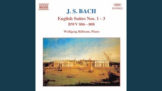 English Suite No. 1 in A Major, BWV 806: VII. Gigue