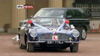 Royal Wedding: Prince William Drives His Bride Home