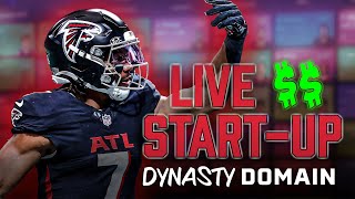 LIVE Dynasty Startup Draft (Real $ Draft)
