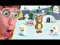 PERDIDO en el Reino de Hielo... ⛔🥶😰💀! (cuidado) - Super Bear Adventure #3 TEKENDO