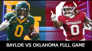 Baylor vs Oklahoma Full Game | 2022 Full College Football Games |