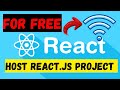 How to host React JS Project Online for FREE