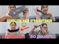 CORDLESS HAIR STRAIGHTENER | UNBOXING | SO CUTE 😁