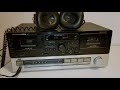 jvc a k10 stereo integrated amplifier test ok vintage hifi