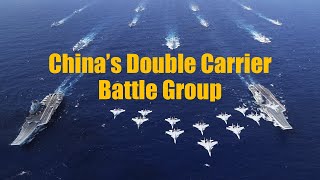 China Deploys a Massive Double-Carrier Battle Group With New Fighter Jets