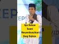 Hukum Suami Menyembunyikan Uang Gaji #shorts #uas