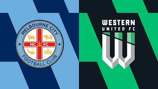 Isuzu UTE A-League 2024-25 - Round 17 - Melbourne City v Western United