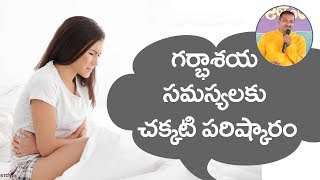 Gynaecology Problems And Their Solutions Explained By Ravi Verma In Telugu  | గర్భాశయ సమస్యలు | PMC