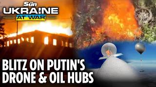 Putin's elite drone academy wiped out & Ukraine launches Hornet kamikaze drones with balloons
