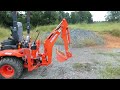 100 hour review kubota bx23s tractor and backhoe