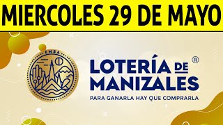 Resultados Lotería de MANIZALES del Miércoles 29 de Mayo de 2024  PREMIO MAYOR 😱💰🚨