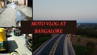 Motovlog at Bangalore | Drone Shots of Bangalore Highway | AnujVerse | #vlog 30 #motovlog