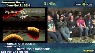 ActRaiser 2 :: SPEED RUN (0:57:15) by PJ #AGDQ 2014