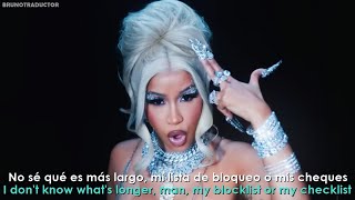 Cardi B - Hot Shit feat. Kanye West & Lil Durk // Lyrics + Español // Video Official