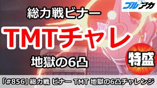 【ブルアカ】総力戦ビナー TMTチャレンジ！地獄の6凸 育成保留勢の末路 (Torment/屋外) 【ブルーアーカイブ】