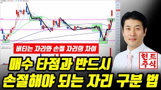 매수 타점과 반드시 손절해야 되는 자리 구분 법 117