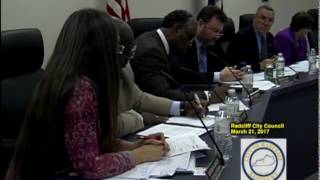 Radcliff City Council  3.21.17  Mayor Weaver decision is final