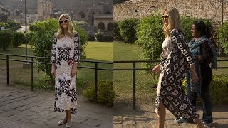 Ivanka Trump visits Hyderabad's historic Golconda Fort