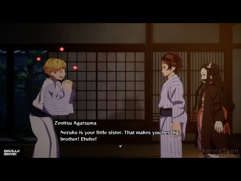 Zenitsu Meets Nezuko | Demon Slayer Hinokami Chronicles (HD) - YouTube