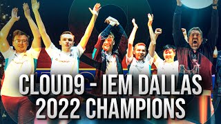 Best Of Cloud9 at IEM Dallas 2022! (Champions) - AX1Le, sh1ro, interz, nafany \u0026 HObbit!