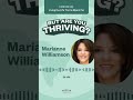 marianne williamson on spiritual and mental health