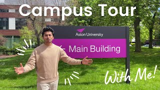 Aston University Campus Tour! Birmingham's Best University! Beautiful Campus In UK!