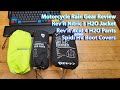 Motorcycle Rain Gear Review: Rev'It Nitric 3 H2O, Acid 4, Spidi Boot Covers - Waterproof Your Ride!