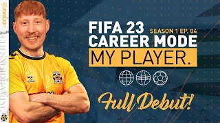 GETTING MY FIRST START!! FIFA 23 | My Player Career Mode Ep4
