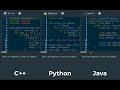 Python vs C++ vs Java (Speed Comparison)