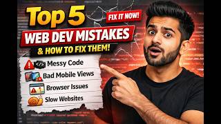 Top 5 Beginner Mistakes in Web Development (and How to Fix Them!)