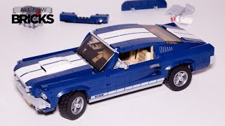 Lego Creator Expert 10265 Ford Mustang Speed Build