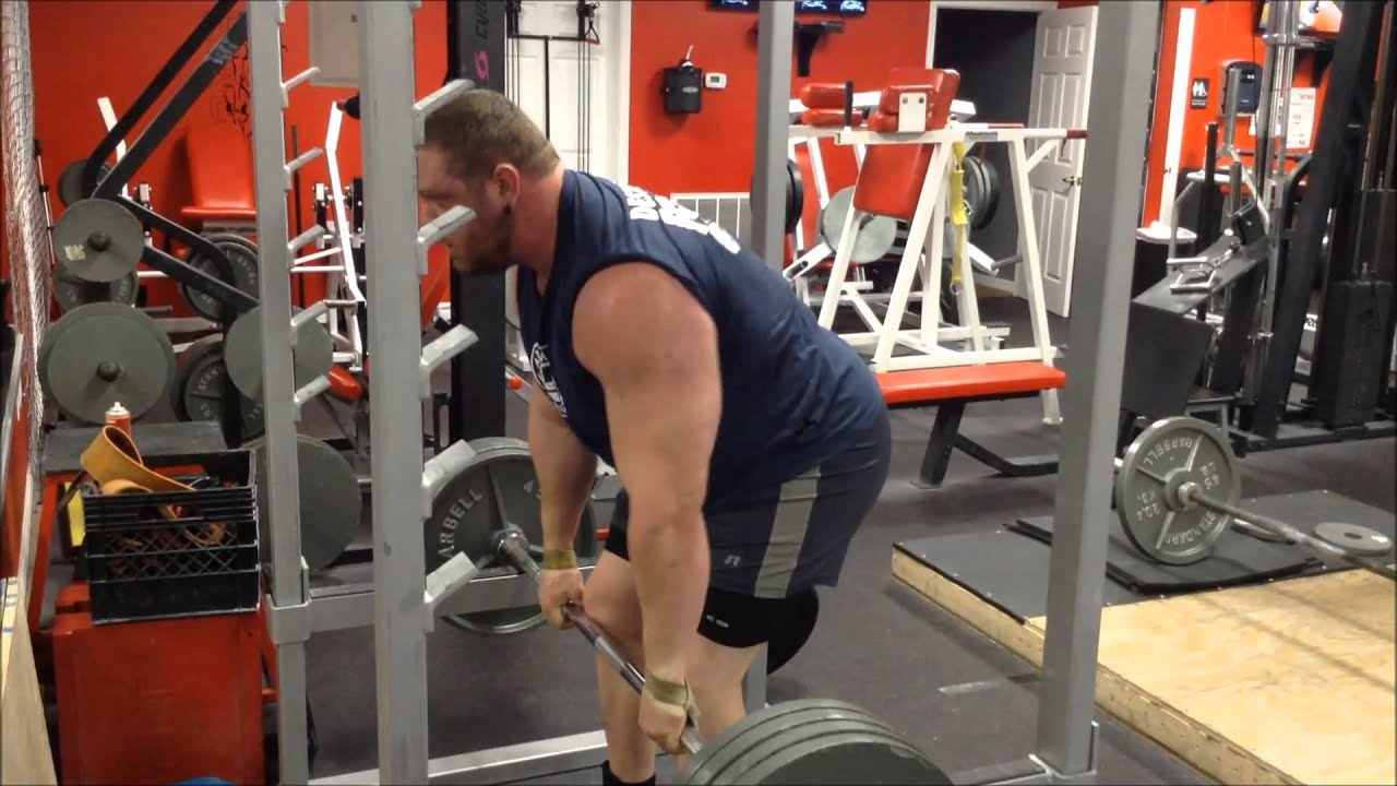 965lbs X 15 Barbell Shrug! - YouTube