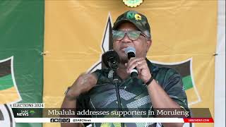2024 Elections | Mbalula calls on supporters to continue serving communities