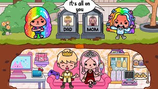 Royal Parents Faked Their Deaths | Toca Life Story | Toca Boca