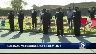 Memorial Day observed at Garden of Memories in Salinas
