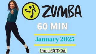 🔥60 MIN ZUMBA CLASS JAN 2025🔥