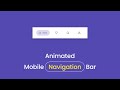 How To Make A Mobile Navigation Bar Using HTML CSS And JavaScript | Animated Mobile Menu
