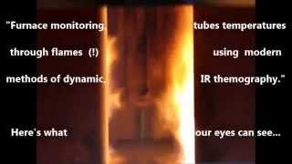 Furnace & combustion -- what IR camera shows & measures