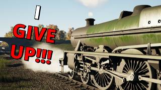 Driving a Steam Train for the First Time be like - TSW5