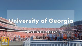 University of Georgia [Part 1] - Virtual Walking Tour [4k 60fps]