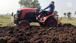 21 Hp Kubota A211N Tractor With Plough