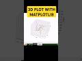 I Created 3D Plot With 20 Random Lines Using Matplotlib Python #matplotlib #python #3d #graphics