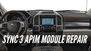 Ford Super Duty APIM Module Swap