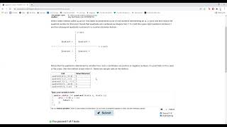 Exercise 4.19 (quadrant) Java Tutorial || Practice-It