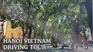 Explore Hanoi City by motorbike in the morning | Vietnam Driving Tour