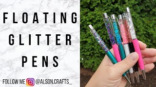 Floating Glitter Pen Tutorial