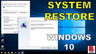 How To Use System Restore In Windows 10