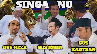 Saling Adu Gojlok Gus Baha Gus Kautsar Gus Reza PWNU Jatim : Tiga Singa Muda NU