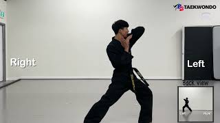 Pattern 5 (Full version) - Poomsae 5 by BB Become Better Taekwondo