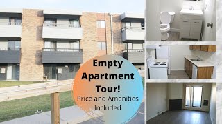 TOUR OF 2 - BEDROOM APARTMENT IN SASKATOON | EMPTY APARTMENT TOUR |  MARINA ESIRI